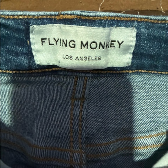 Flying Monkey Women's Dark Blue Skinny Jeans Size 24 - Picture 3 of 4